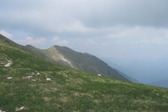 Zadnji špic je Črna prst... greben je lepo vozen