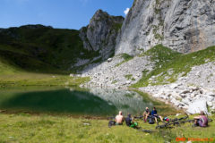 A res moramo še do vrha, tukaj je čisto prijetno